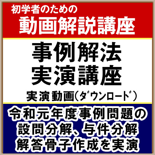 事例解法実演